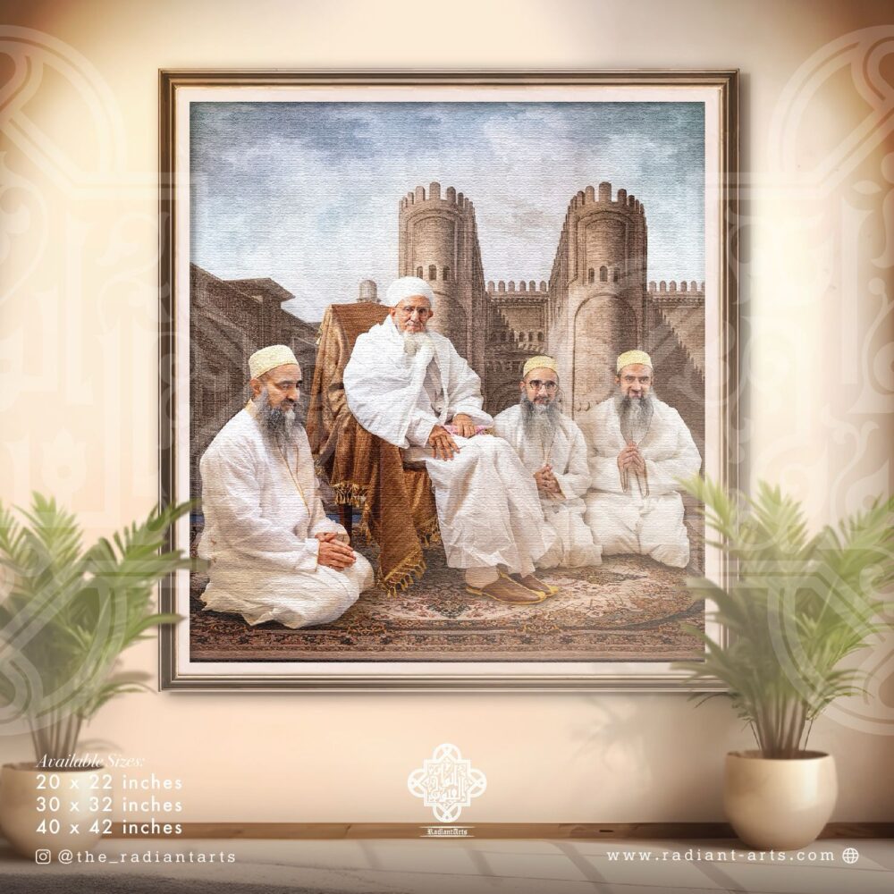 Maula TUS 196 with 3 Shehzada Sahebs DM